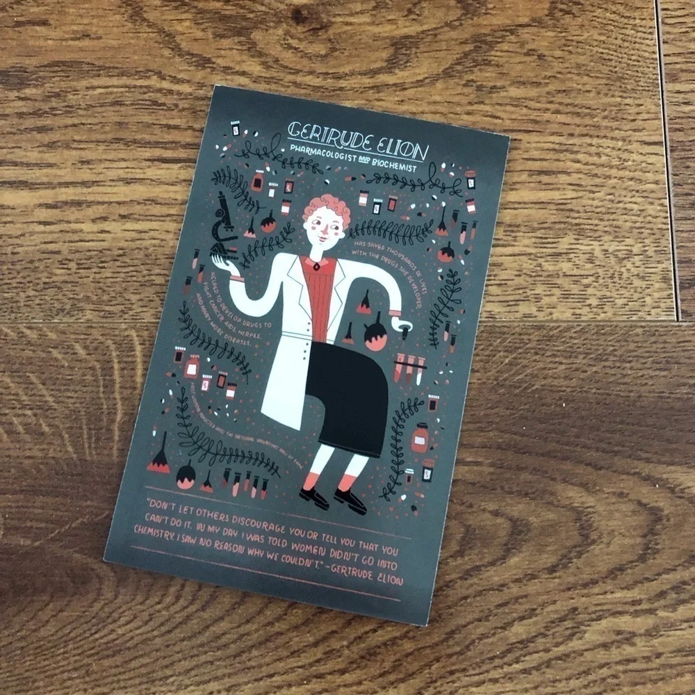 Women in Science by: Rachel Ignotofsky postcard set #7